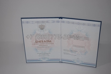 Диплом Колледжа 2025г ГОЗНАК в Пскове
